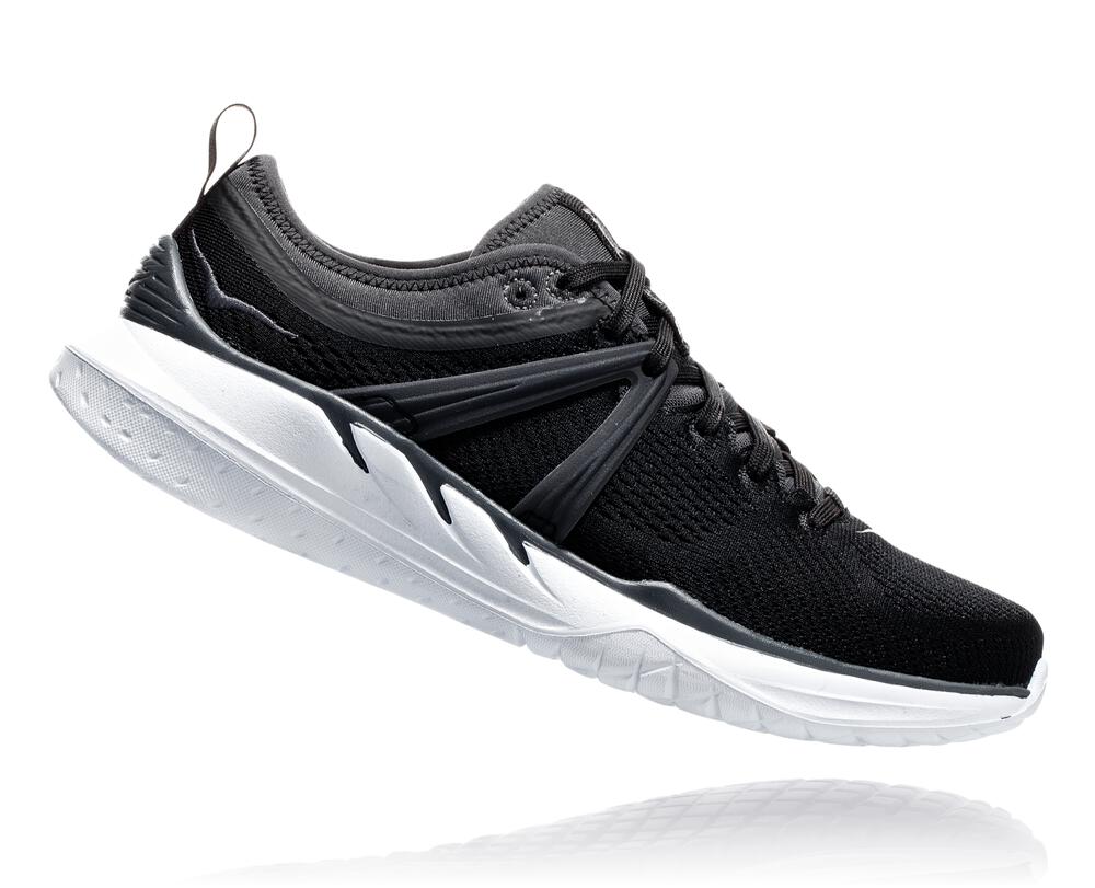 Hoka One One Tivra Ženske Usposabljanje Čevlji Črna / Temno Siva SI-128450V